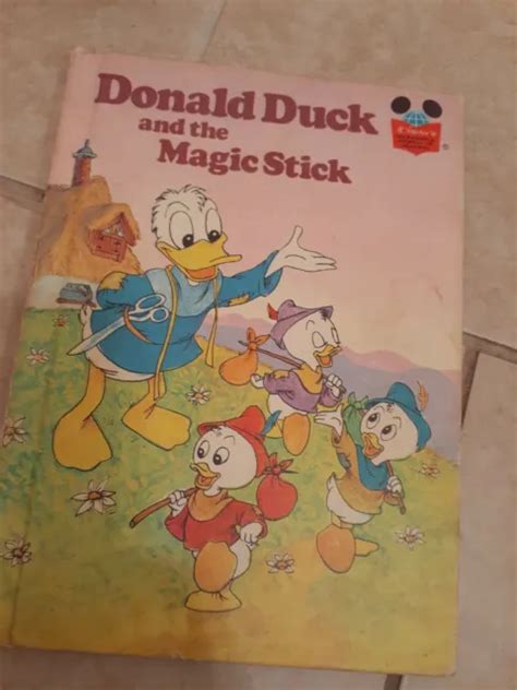 Donald duck and the magic stick